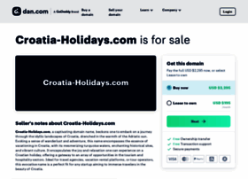 Croatia-holidays.com thumbnail