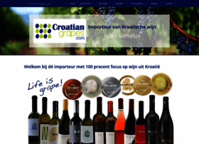 Croatiangrapes.com thumbnail