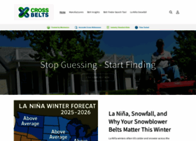 belt cross reference guide