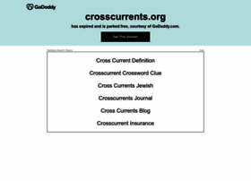 Crosscurrents.org thumbnail