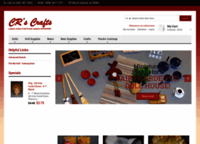 CR's Crafts - Largest Variety of Doll Supplies and Bear Supplies ANYWHERE!