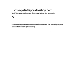 Crumpetsdisposableshop.com thumbnail