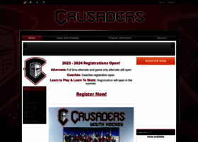 Crusadersyouthhockey.org thumbnail