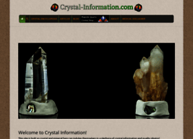 Crystal-information.com thumbnail