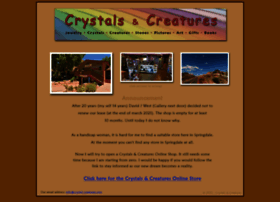 Crystals-creatures.com thumbnail