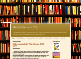 Csc-digitalseva.blogspot.in thumbnail