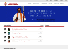 Csimadrasdiocese.org thumbnail