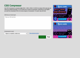 Csscompressor.net thumbnail
