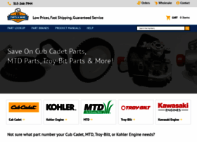 Cubcadetpartsnmore.com thumbnail