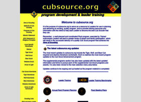 Cubsource.org thumbnail