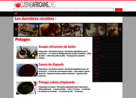 Cuisineafricaine.org thumbnail