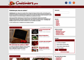 Cuisiniers.pro thumbnail