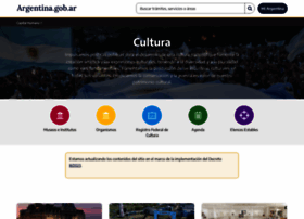 Cultura.gov.ar thumbnail Cultura.gov.ar thumbnail
