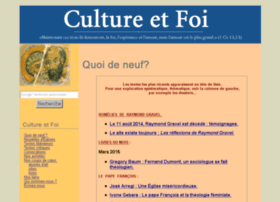 Culture-et-foi.com thumbnail