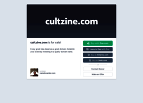 Cultzine.com thumbnail