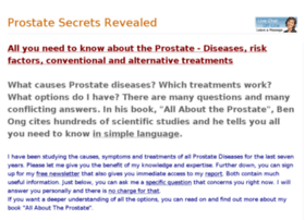 Cure-prostate.com thumbnail