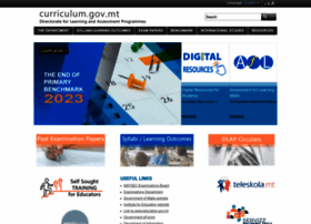 Curriculum.gov.mt thumbnail
