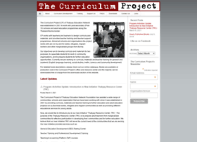 Curriculumproject.org thumbnail