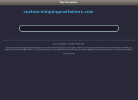 Custom-shippingcontainers.com thumbnail