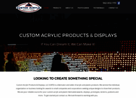 Customacrylicproducts.com thumbnail