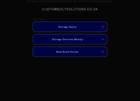 Custombuiltsolutions.co.uk thumbnail Custombuiltsolutions.co.uk thumbnail