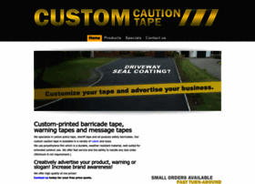 Customcautiontape.com thumbnail