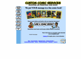 Customcomicservices.com thumbnail