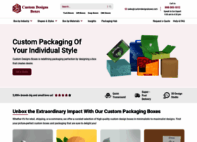 Customdesignsboxes.com thumbnail