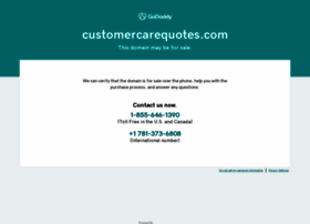 Customercarequotes.com thumbnail