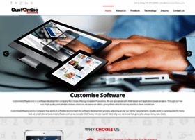 Customisesoftware.com thumbnail