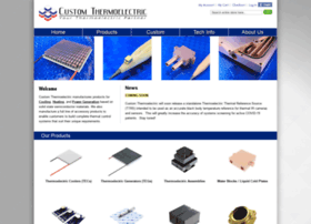Customthermoelectric.com thumbnail