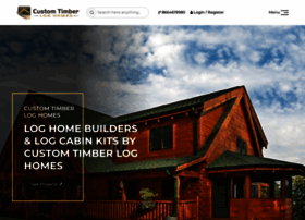 Customtimberloghomes.com thumbnail