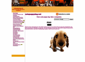 Cutepuppydog.net thumbnail
