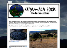 Cuyamaca100k.com thumbnail