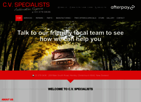 Cvspecialists.co.nz thumbnail