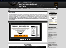 Cyberdefensereview.army.mil thumbnail