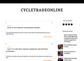 Cycletradeonline.com thumbnail