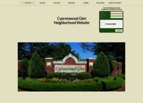 Cypresswoodglen.com thumbnail