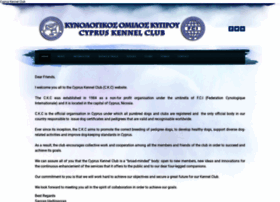 Cypruskennelclub.org thumbnail