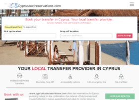 Cyprustaxireservations.com thumbnail