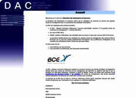 Dac-concours.net thumbnail