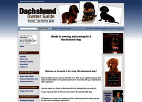 Dachshund-owner-guide.com thumbnail