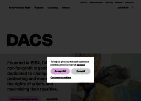 Dacs.org.uk thumbnail