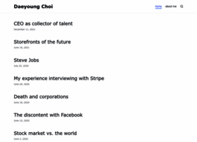 Daeyoungchoi.com thumbnail