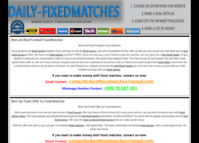 Daily-fixedmatches.com thumbnail