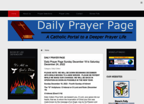 Dailyprayerpage.com thumbnail