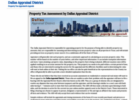 Dallasappraisaldistrict.net thumbnail