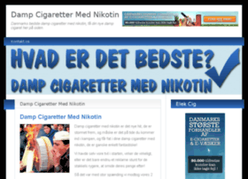 Dampcigarettermednikotin.dk thumbnail