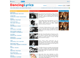 Dancinglyrics.com thumbnail