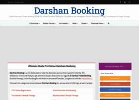 Darshanbooking.com thumbnail